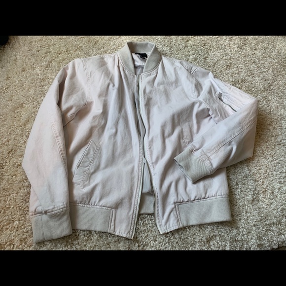 Forever 21 Other - White Bomber Jacket